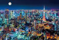 中古パズル 東京夜景 「日本風景」 ジグソーパズル 1000ピース [51-253]