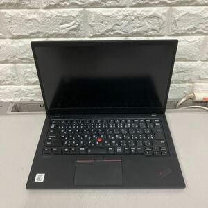 S162 Lenovo ThinkPad x1Carbon Core i7第10世代　メモリ不明