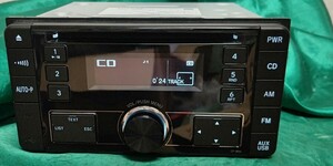 即決！トヨタ純正　CP-W66 CD/USB/ラジオ対応　200ｍｍワイドパネル　10P6P電源カプラー　ラジオアンテナカプラータイプ　送料無料！