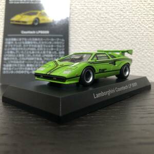 京商 1/64 Lamborghini Countach LP500R Green/ランボルギーニ カウンタック LP500R 緑 グリーン