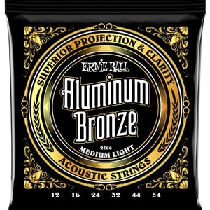 Ernie Ball #2566 Aluminum Bronze Medium Light 012-054 アーニーボール アコギ弦