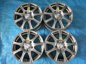 良品！！●Weds DOS modica ●ウェッズ モディカ●社外アルミホイール●15ｘ6J/PCD114.3（5H)ハブ径73●４本