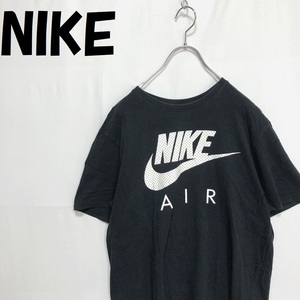 【人気】NIKE/ナイキ ビックロゴ スウィッシュ Tシャツ ブラック サイズL/S478