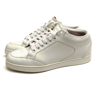 Jimmy Choo ジミーチュウ ハイカットスニーカー Miami Trainers マイアミ 牛革 カーフ