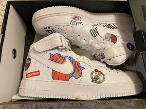 【1円スタート】 Supreme × NBA × Nike Air Force 1 Mid 