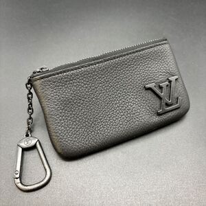 即決 LOUIS VUITTON ルイヴィトン アエログラム ポシェット クレ コインケース