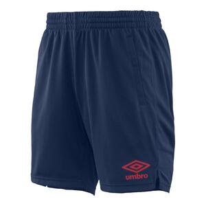 【KCM】Z-umbro-292-160★展示品★【UMBRO/アンブロ】キッズ ジュニア　プラクティスニットパンツ　サッカー　UUJPJD85　ネイビー　160