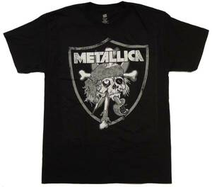 正規品Δ送料無料 MetallicA(メタリカ) pushead 黒 Tシャツ M