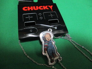 新品　１点限り　CHUCKY　ネックレス　チャッキー　アクセサリー　ホラー　映画　チャイルドプレイ　即決価格あり　早い者勝ち