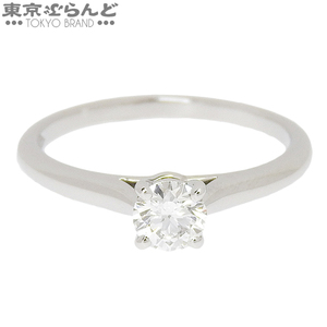 101731937 カルティエ CARTIER 1895 ソリテール リング プラチナ Pt950 ダイヤモンド 0.30ct G VVS1 9号相当 48 リング・指輪 仕上済