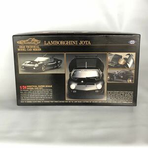 デットストック 当時物 プラモデル MARUI HIGH TECHNICAL MODEL CAR SERIES LAMBORGHINI JOTA 1/24 ハイ テクニカル モデル カー シリーズ2