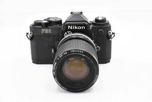 Nikon ニコン FE2 ブラック フィルムカメラ + Ai-S Zoom-NIKKOR 35-105mm F/3.5-4.5 (t2374)