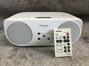 ジャンク N-1493 東芝 TOSHIBA CD ラジオ TY-C200 リモコン TRM-C200