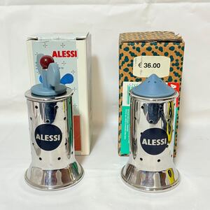 ALESSI アレッシィ ペッパーミル & ソルト マイケル グレイブス ステンレス 2点　キッチンツール