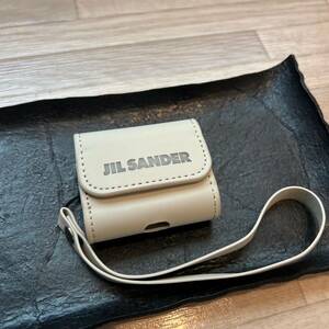 【希少】JIL SANDER Air Pods Pro Case ケース シンセティックレザー グレージュ