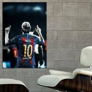 メッシ Messi リオネル 特大 ポスター 150x100cm バルサ バルセロナ 海外 サッカー フットボール グッズ 雑貨 絵 アート 写真 大 10