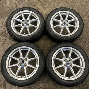 ナンカン アイスアクティバ 195/50R16 未使用スタッドレスタイヤ&マツダ NDロードスター 純正アルミセット