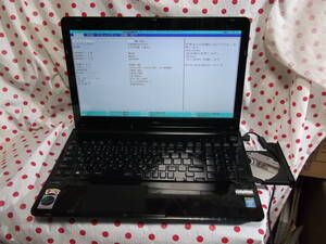 ★ジャンク/PC-LS350SSB-j /第4世代 インテル Core i3-4000M/4GB/15.6LED/BIOS★