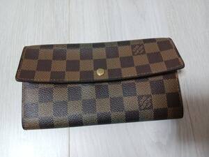 ヴィトン・LOUIS VUITTON ダミエ長財布を買って下さい！