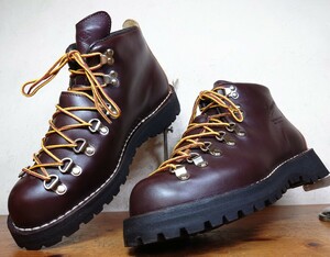 【数回履き程度/送料無料】USA製 Danner/ダナー 31522 GORE-TEX マウンテンライト トレッキングブーツ7EE 25cm相応 ブラウン 茶