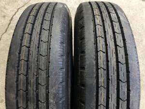 ほぼ新品 2024年製 205/75R16 113/111N LT BS R202 トラックタイヤ夏 ほぼ未使用 引き取り可 札幌 NLT796-2F