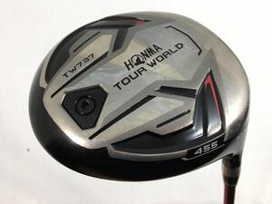 即決 お買い得品！中古 TOUR WORLD (ツアーワールド) TW737 455 ドライバー 1W VIZARD EX-C 65 10.5 SR