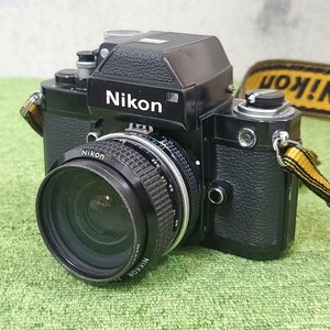 Nikon/ニコン nikon f2 フォトミック DP-1 一眼レフフィルムカメラ nikkor 28mm 1:3.5 s0411