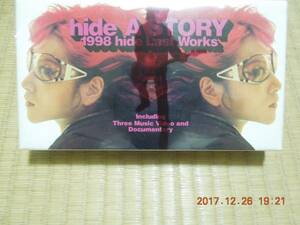 hide A STORY / 1998 hide ラスト・ワークス ～121日の軌跡 / VHS ビデオ X JAPAN