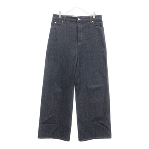 LOEWE ロエベ Wide leg jeans ワイド レッグ ジーンズ デニムパンツ インディゴ H526Y11W43