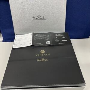 T1162【個人保管品】/Versace Rosenthal プレートGALA BLEU 2枚セット