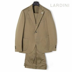 ◆【LARDINI(ラルディーニ)/春夏/コットンストレッチサテン3Bスーツ(SPECIAL L)】[ldn2450341-52]