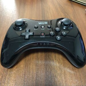 Wii U PROコントローラー WiiU 任天堂 ブラック コントローラー ニンテンドー ゲーム機周辺機器wup-005