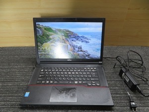 富士通　LIFEBOOK A574/H Intel(R)Core(TM）i5-4300M　CPU　2.60GHｚ　Win10　作動品