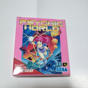 美品！SEGA GGソフト　PSYCHIC WORLD