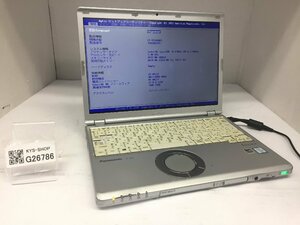 ジャンク/ Panasonic CF-SZ5ADQVS Intel Core i5-6300U メモリ8.19GB ストレージ無し 【G26786】