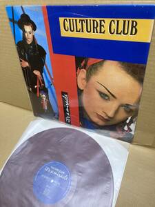 PURPLE VINYL！稀LP！カルチャー・クラブ Culture Club / It