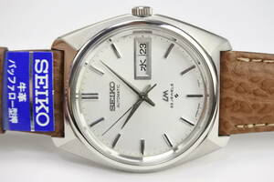 GS,KS次ぐ高級機 ☆1971年製 SEIKO ロードマチック 5606-7000　23石　自動巻紳士腕時 純正SEIKOベルト 美品