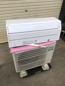 67F FUJITSU 富士通 エアコン ノクリア　AS-C28J-W 2019年製　【リモコン欠品】