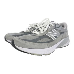 ニューバランス NEW BALANCE 990 V6 アメリカ製 スニーカー 28.5cm グレー M990GL6 メンズ