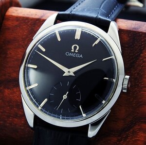 OMEGA オメガ Cal.267 Ref.2900-1 Black Dial メンズ 手巻き (美品、OH済み) / 34mm