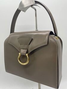 CELINE セリーヌ　ガンチーニ金具　レザー ハンドバッグ