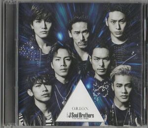 CD+DVD★三代目 J Soul Brothers／O.R.I.O.N.