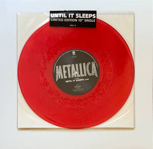 METALLICA メタリカ / Until It Sleeps / 未開封シールド盤 10inch Vinyl レコード