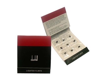 送料140円～新品正規品 ダンヒル(dunhill)専用フリント(レッド)赤2枚セット