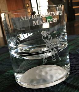 ALFRED DUNHILL MASTERS アルフレッド ダンヒル　マスターズ　記念　クリスタル タンブラー　オールド・ファッションド・グラス