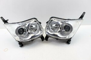 美品/破損無　ムーヴ　ムーブ　カスタム　L175S　後期　ヘッドライト　左右　コイト　100-51990　キセノン　HID　レベ付　244920+244921