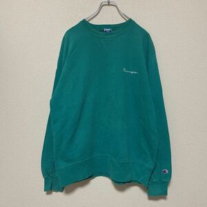 90s Champion チャンピオン スウェット トレーナー USA製 アメカジ vintage ロゴ ヴィンテージ 古着 LARGE 前V