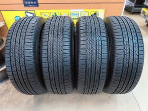 ☆ダンロップ グラントレック AT23 265/70R16 ラジアルタイヤ 16インチ 2024年製造 4本 中古 DUNLOP GRANDTREK 新型70プラド サーフ☆