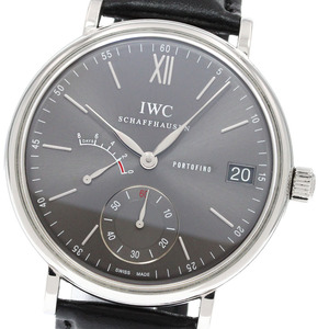 IWC IWC SCHAFFHAUSEN IW510115 ポートフィノ ハイドワインド 8デイズ スモールセコンド パワーリザーブ 手巻き メンズ 保証書付き_849644