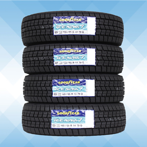 165/65R14 79Q スタッドレスタイヤ GOODYEAR グッドイヤー アイスナビ ICE NAVI7 24年製 正規品 送料無料 4本税込 \29,800 より 2